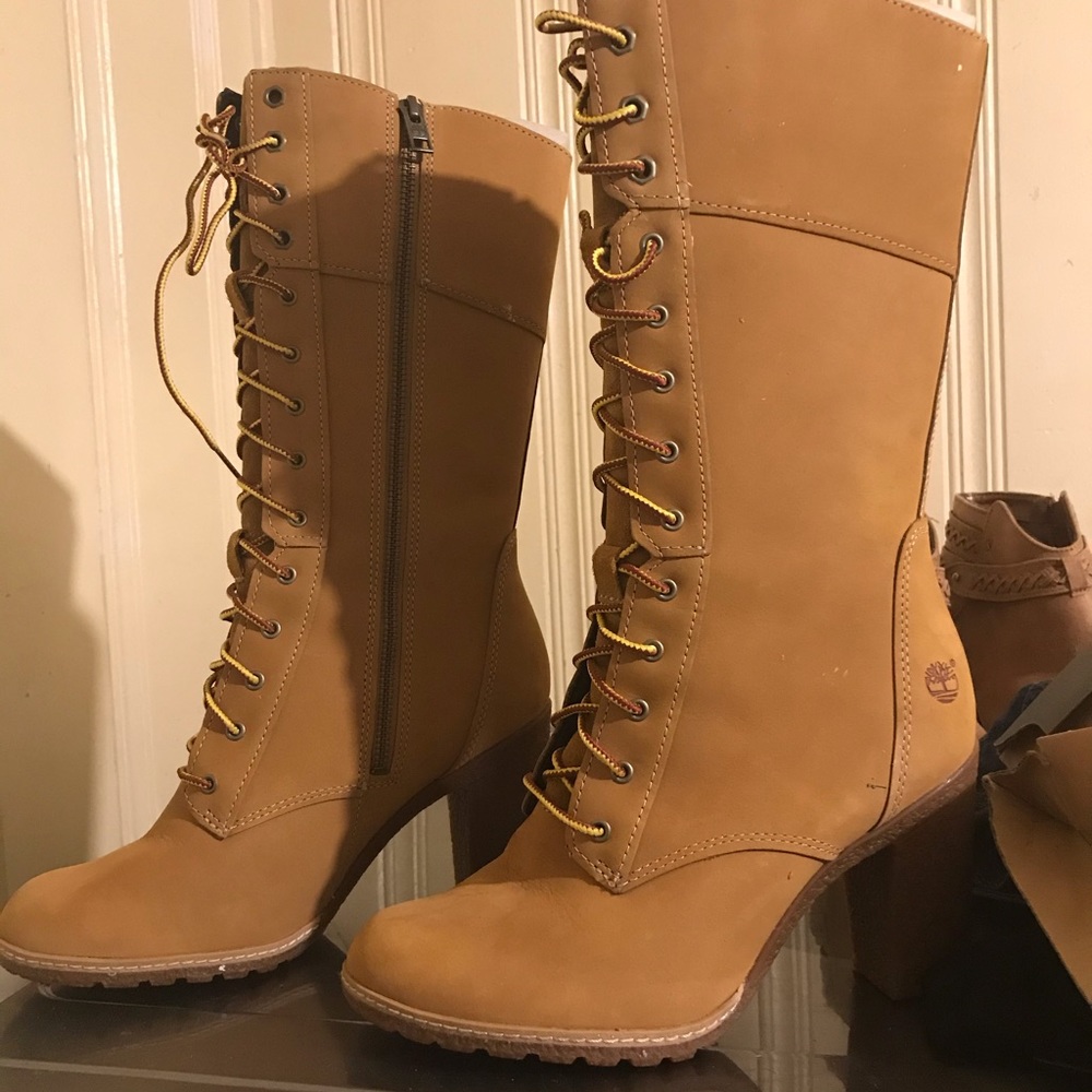 Timberland heel boots